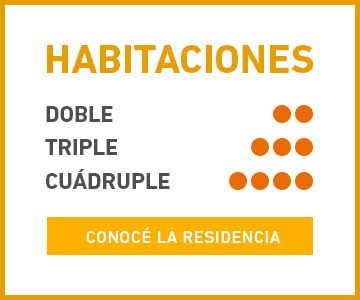 Habitaciones Dobles, Triples y Cuádruples - Residencia Río Cuarto